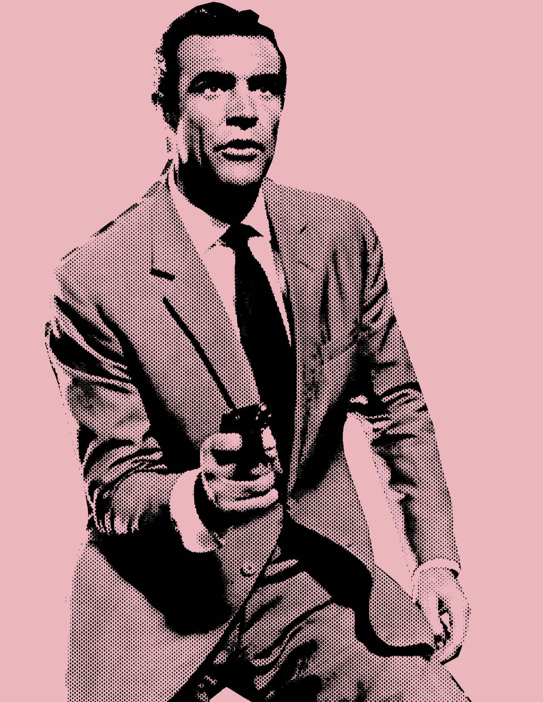 James Bond pixelated