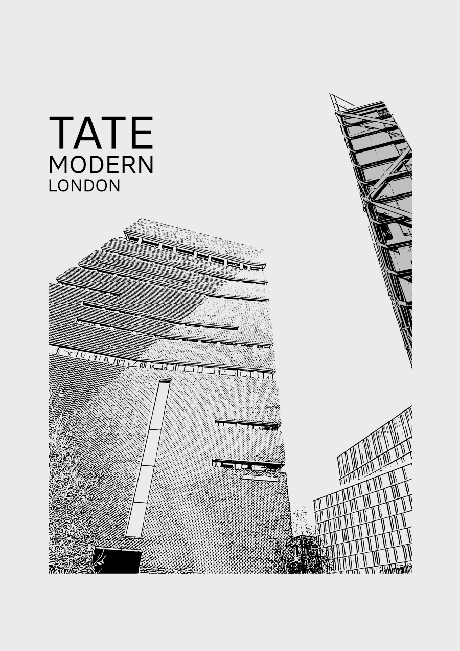 Tate Modern Black and White